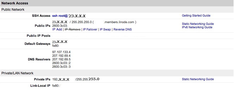 Finding your private IP address.